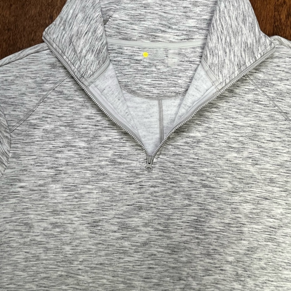 Zella super soft 1/4 zip fleece pullover excellent condition M - Picture 5 of 9